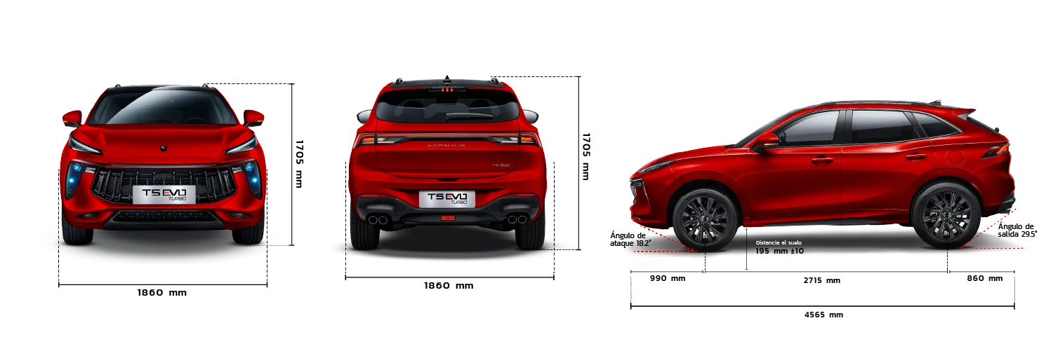 T5EVODimensiones T5EVODimensiones